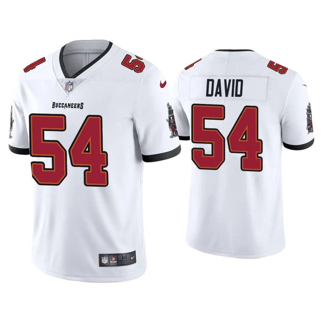 Men Tampa Bay Buccaneers #54 Lavonte David Nike White Vapor Limited NFL Jersey
